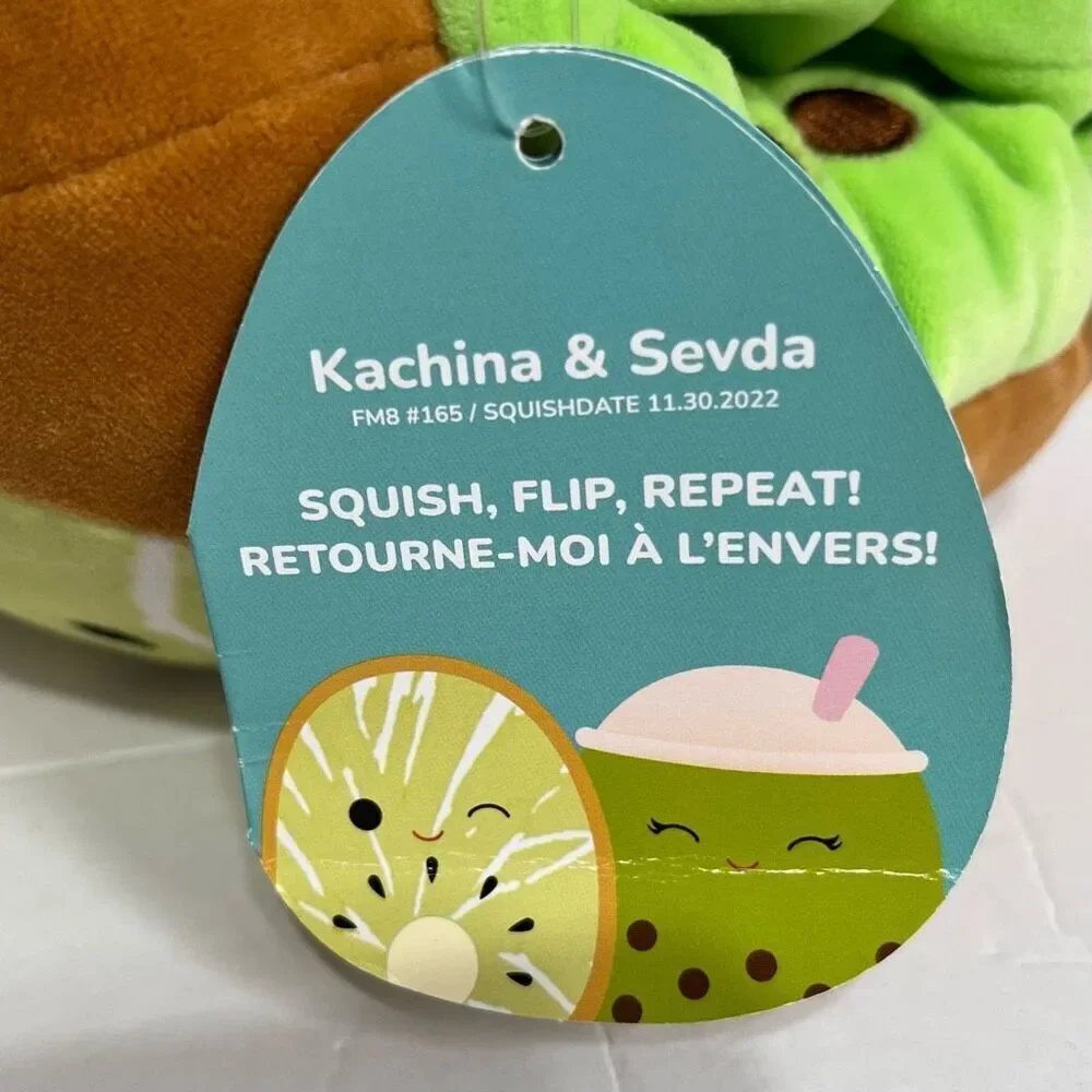 Squishmallows Flip A Mallows Kachina And Sevda   8”   NWT